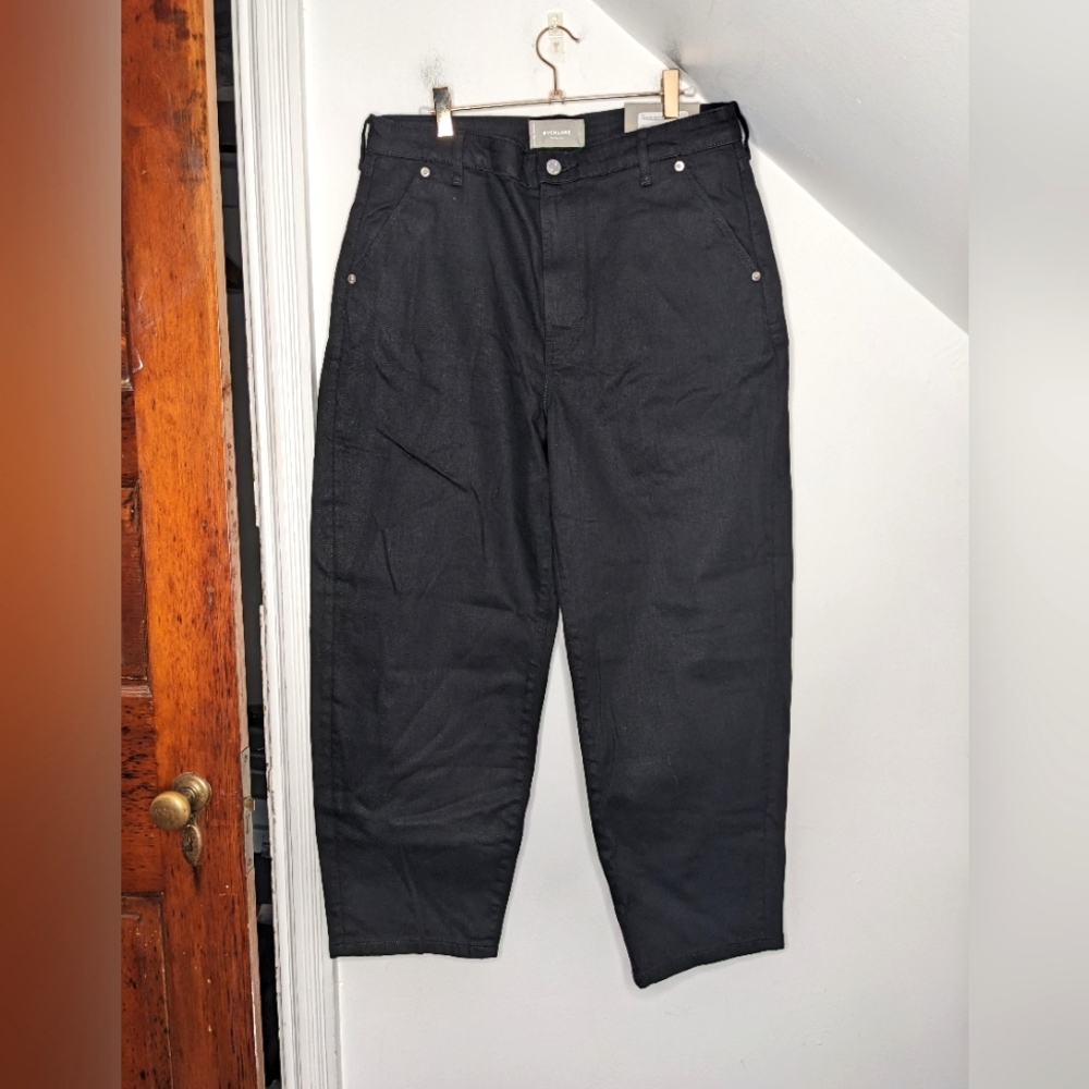 EVERLANE The High Rise Arc Jean in Black NEW Size 32